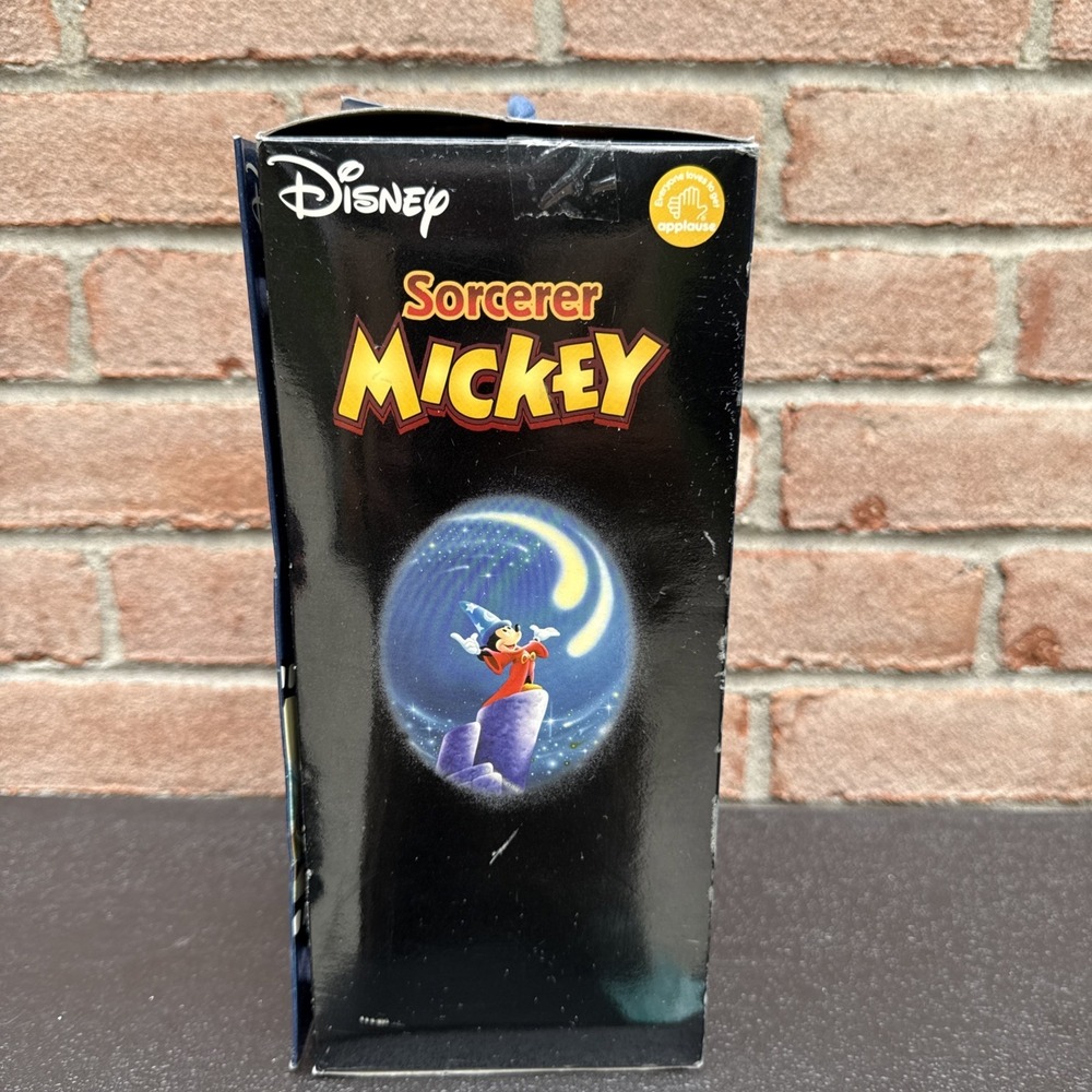 Sorcerer Mickey Mouse Applause Fantasia Plush 1990 VTG Box Tag Disney Doll Toy - Picture 5 of 12